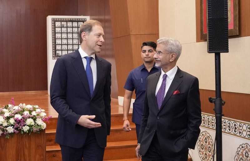 Russian Deputy PM Denis Manturov, S Jaishankar steer India-Russia talks over trade, cultural cooperation in Delhi