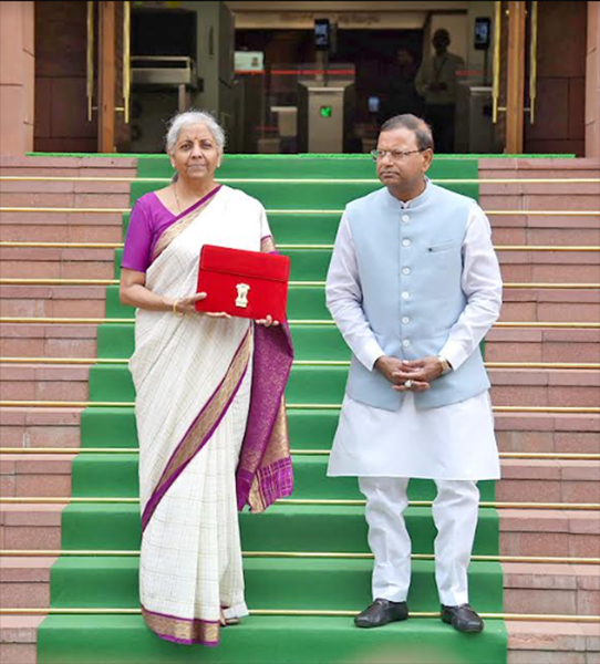 Finance Minister Nirmala Sitharaman presents Union Budget 2024