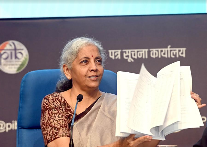 Finance Minister Nirmala Sitharaman presents Union Budget 2024