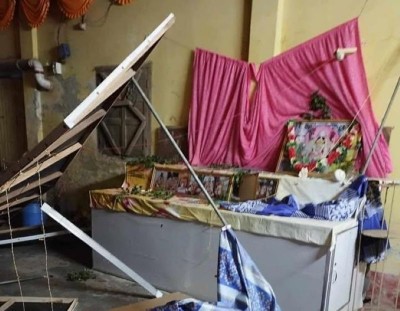 Three Hindu temples vandalised in Bangladesh amid ongoing protests by minorities against arrest of Chinmoy Krishna Das