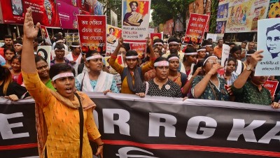 West Bengal junior doctors ramp up protests over RG Kar case