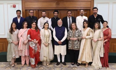 Kapoor clan meets PM Modi ahead of Raj Kapoor's centenary celebrations