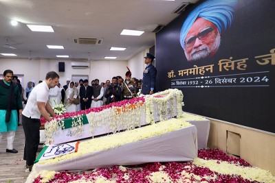 Rahul Gandhi accuses govt of insulting Manmohan Singh with cremation site choice; BJP retorts