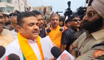 After police stop, Calcutta HC allows BJP MLAs Suvendu Adhikari, Shankar Ghosh to visit Sandeshkhali