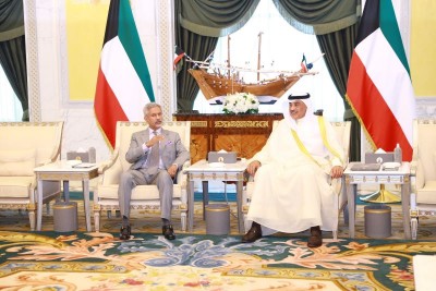 S Jaishankar discusses bilateral ties with Kuwaiti leaders