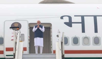 PM Modi departs for his visits to UAE and Qatar