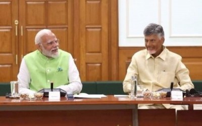 India is having the right leader at right time in Narendra Modi: TDP chief Chandrababu Naidu