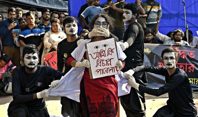 In images: Junior doctors organise massive protest rally in Kolkata