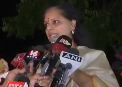 'Will fight it out legally and politically': BRS leader K Kavitha walks out of jail after 5 months