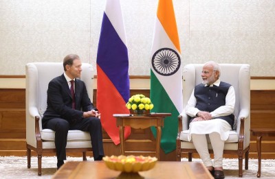 Russian Deputy PM Denis Manturov calls on PM Modi, discusses strategic partnership