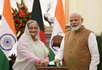 Sheikh Hasina, Narendra Modi vow to achieve Viksit Bharat 2047 and Smart Bangladesh