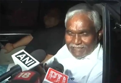 'I am here': JMM leader Champai Soren dismisses reports of him joining BJP