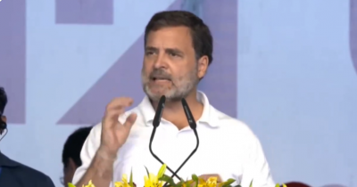 Without EVMs and 'match-fixing', BJP won't be able to cross 180 seats: Rahul Gandhi