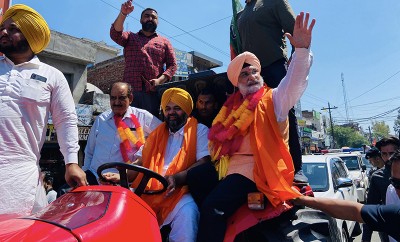 Election 2024: 'Democracy gives me right to campaign,' says BJP candidate ex-envoy Taranjit Sandhu as farmers show black flags in Amritsar