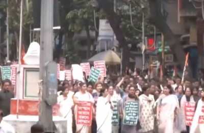 RG Kar rape and murder: Mamata Banerjee leads protest march in Kolkata, blames BJP-CPI-M for hospital vandalisation