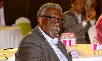 West Indies cricket legend Clive Lloyd in Kolkata