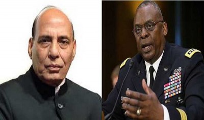 Rajnath Singh, Lloyd Austin discuss defence cooperation issues