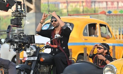 Kartik Aaryan shoots for Bhool Bhulaiyaa 3 in Kolkata