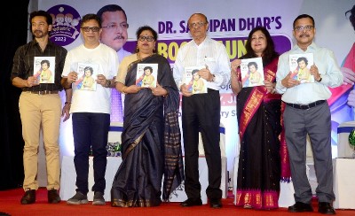 Tota Roychowdhury, Dr Apurba Ghosh unveil book on Pediatric Dermatology in Kolkata