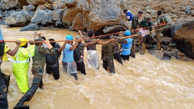 We haven't been able to reach first village ravaged by landslide: Kerala Guv