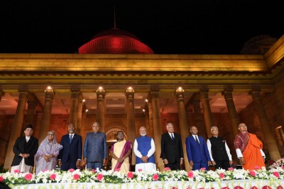 Prime Minister Modi reaffirms India’s commitment to ‘Neighbourhood First’ policy as several top leaders attend his oath-taking ceremony