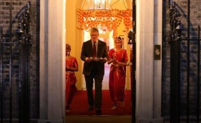 Meat, alcohol allegedly served during British PM's Diwali party, Hindus express 'displeasure'