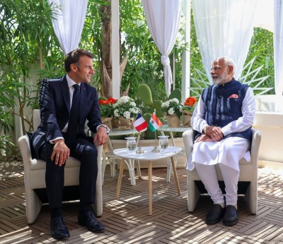 Narendra Modi, Macron meet in Italy, discuss ways to enhance cooperation in AI, critical emerging technologies 