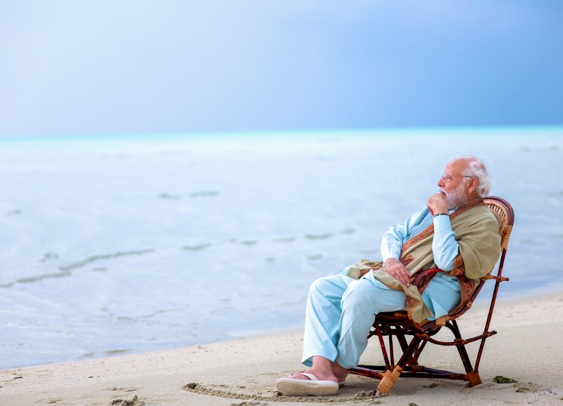 PM Modi goes snorkeling, takes walks at pristine Lakshadweep beach