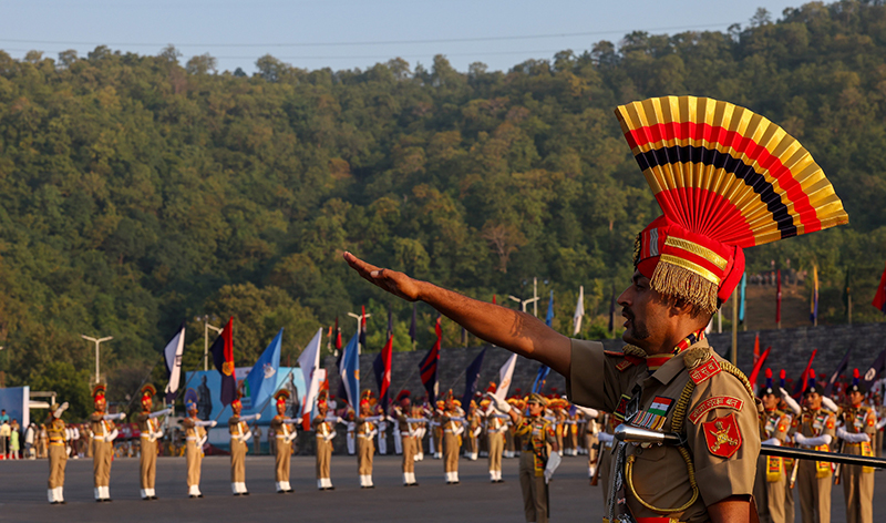 PM Modi graces ‘Rashtriya Ekta Diwas’ Parade at the Statue of Unity in Gujarat