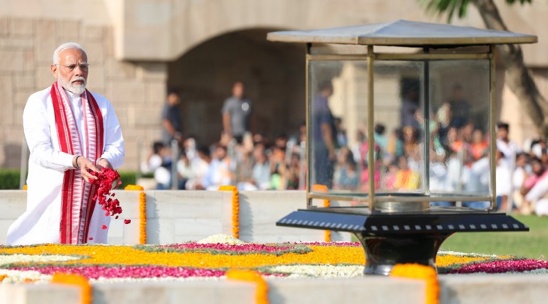 Glimpses of the day of PM-designate Narendra Modi ahead of historic swearing-in