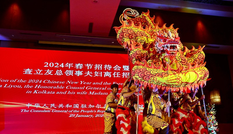 Chinese consulate celebrates New Year in Kolkata