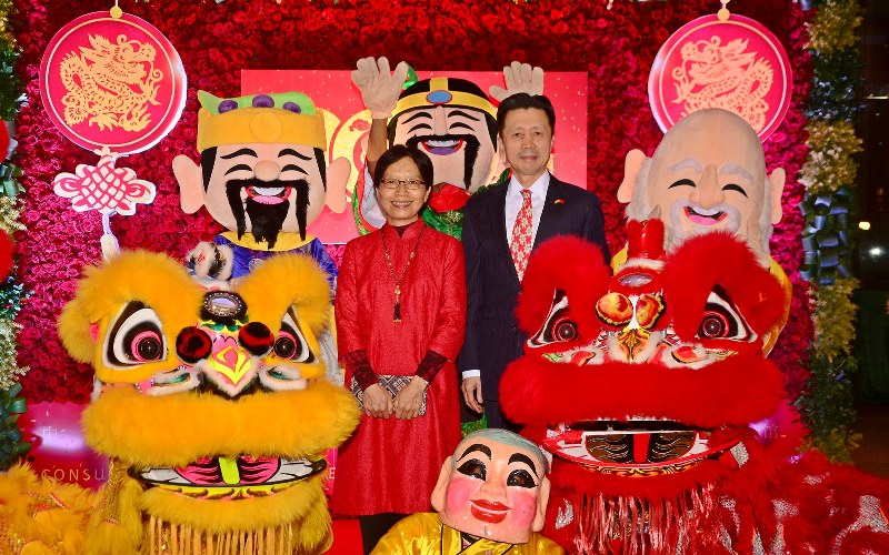 Chinese consulate celebrates New Year in Kolkata