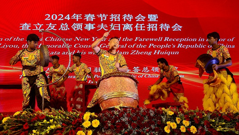 Chinese consulate celebrates New Year in Kolkata