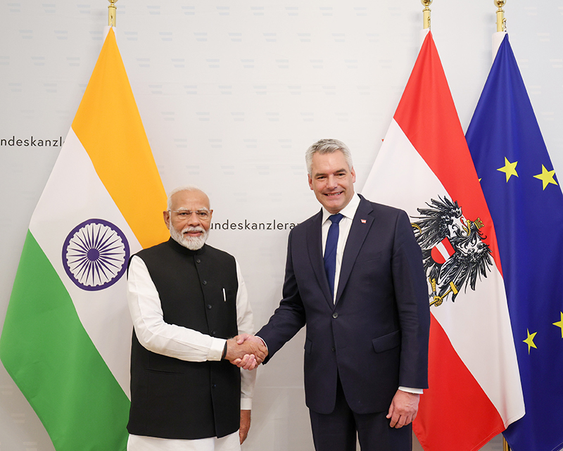 Narendra Modi's maiden Austria visit