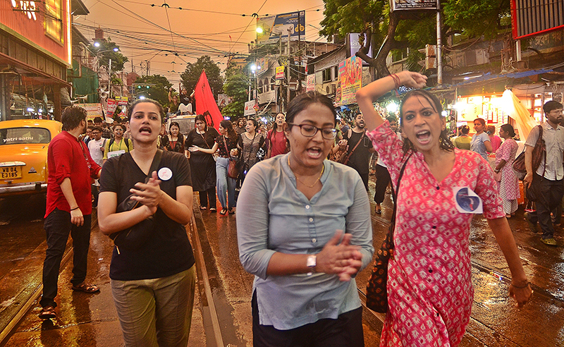 'Reclaim The Rights': Women, queer and transgender communities protest against RG Kar rape-murder