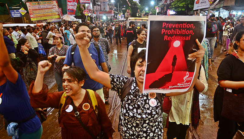 'Reclaim The Rights': Women, queer and transgender communities protest against RG Kar rape-murder