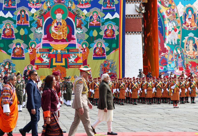 PM Modi in Bhutan