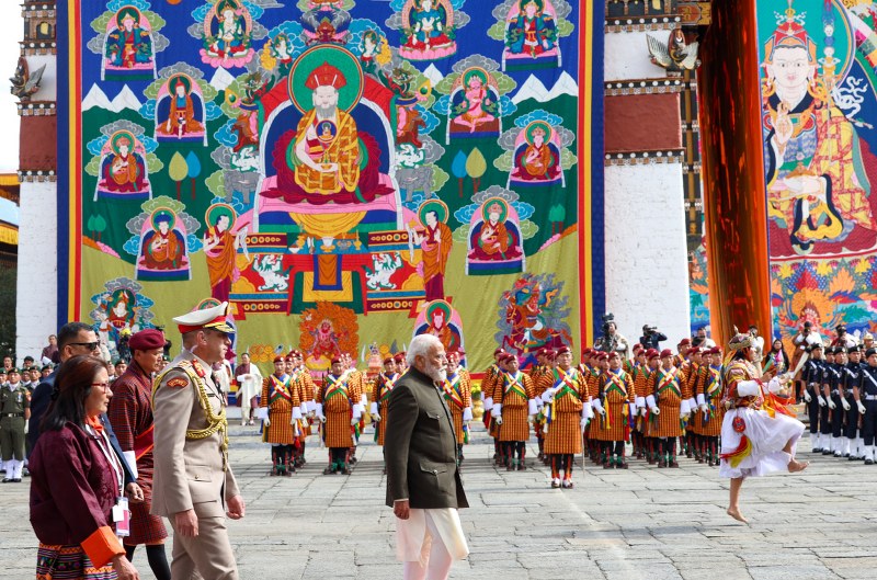 PM Modi in Bhutan