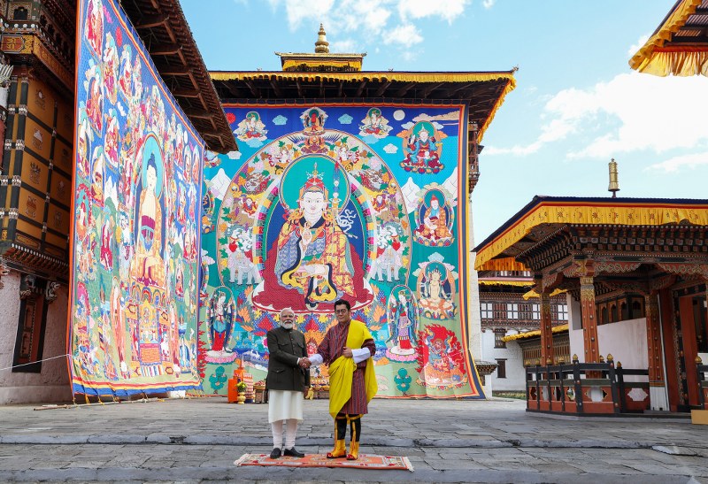 PM Modi in Bhutan