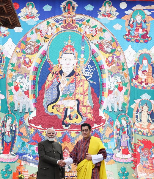 PM Modi in Bhutan