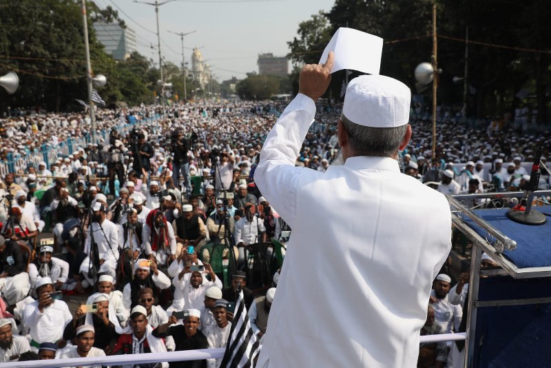 IN IMAGES: Muslims led by West Bengal Jamiat-e-Ulama protest against Waqf Amendment Bill in Kolkata