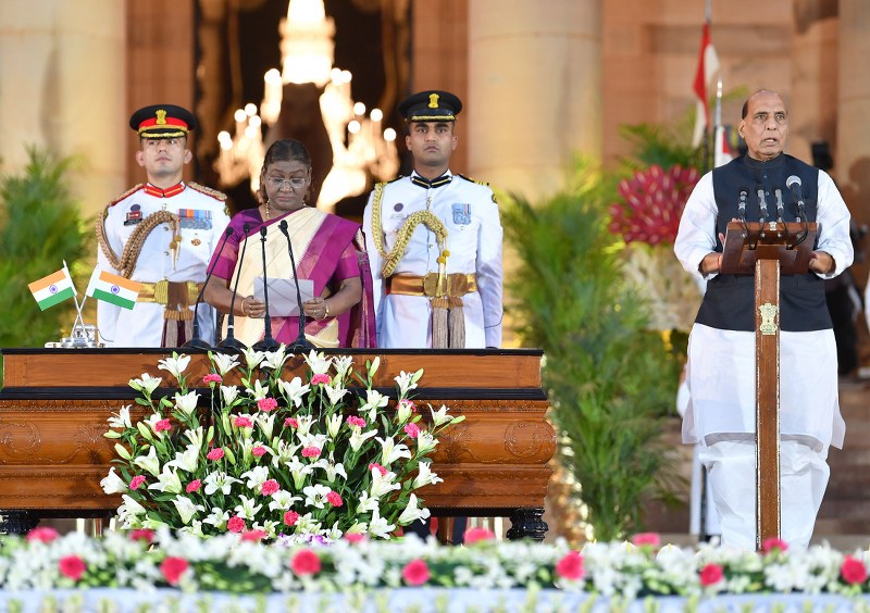 Narendra Modi takes oath for rare third term as Prime Minister