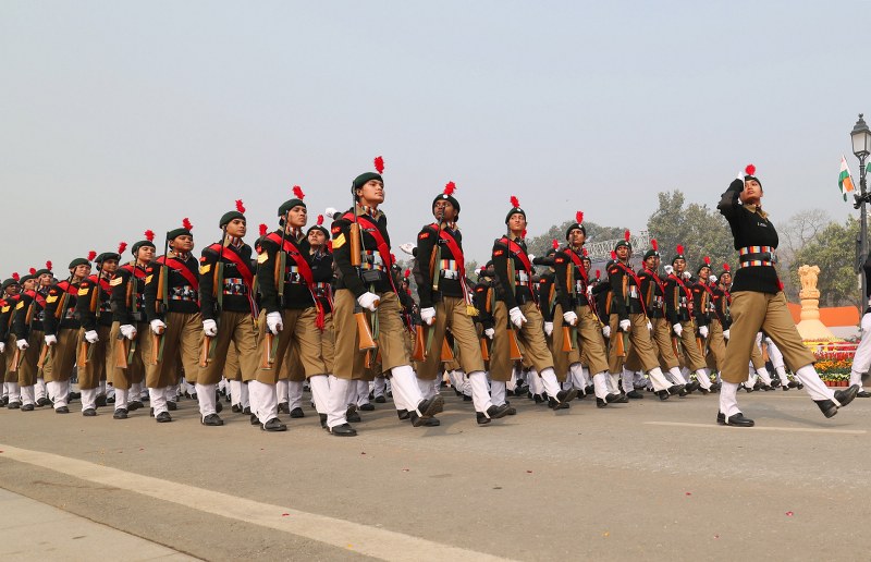 In images 75th Republic Day celebration