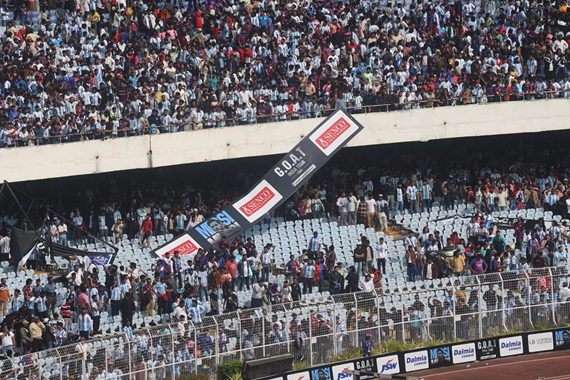 Messi moment turned mayhem— Salt Lake Stadium erupts in unrest