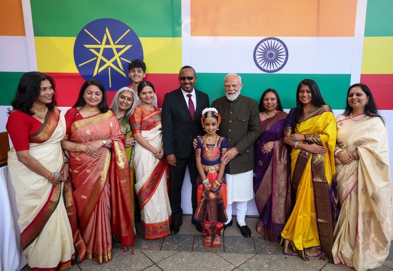 In images: PM Modi arrives in Ethiopia