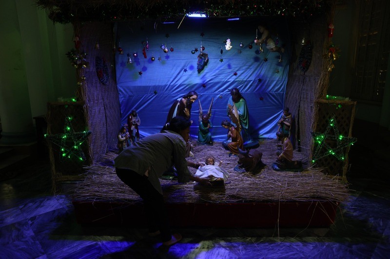 In Images: Kolkata churches prepare for Christmas