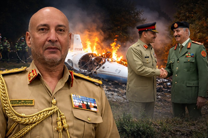 Libya’s army chief dies in Ankara crash days after Asim Munir–Haftar military talks spark conspiracy theories.