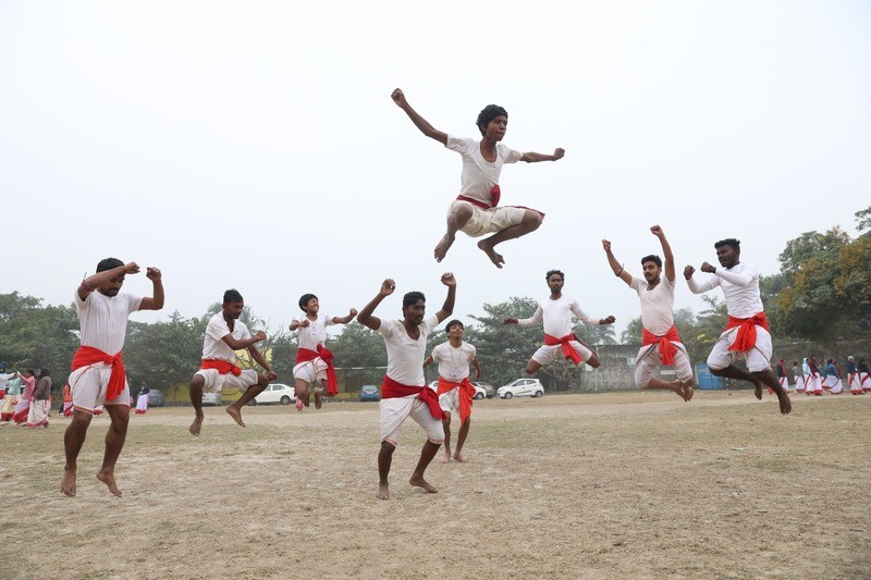 In Images: Bratachari camp holds self-defense demonstrations in Kolkata