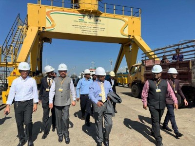 Indian envoy reviews Kaladan Project operation in Myanmar