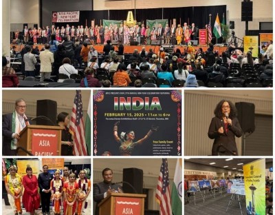 India showcased as 'Theme Country' at New Year Celebration of APCC in USA